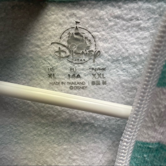 Walt Disney World 2019 Parks Full Zip Hooded Youth Sweatshirt - Picture 7 of 7